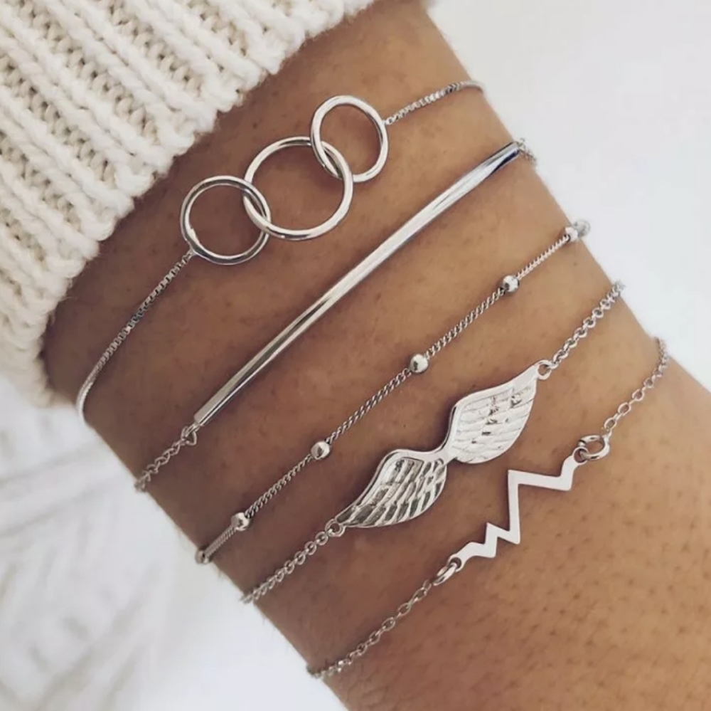 Boho Bracelet Layering Set